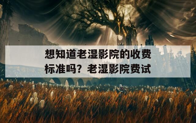 想知道老湿影院的收费标准吗？老湿影院费试