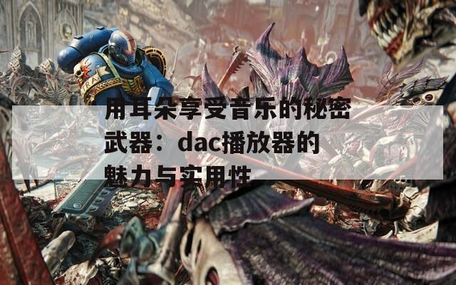 用耳朵享受音乐的秘密武器：dac播放器的魅力与实用性