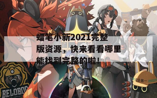 蜡笔小新2021完整版资源，快来看看哪里能找到完整的啦！  第1张