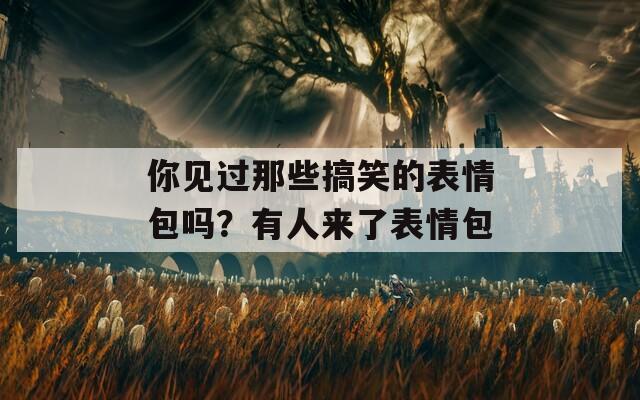 你见过那些搞笑的表情包吗？有人来了表情包