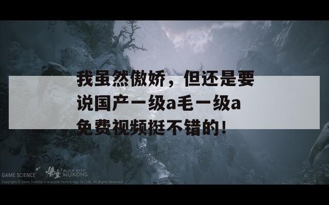 我虽然傲娇，但还是要说国产一级a毛一级a免费视频挺不错的！