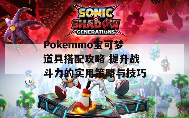 Pokemmo宝可梦道具搭配攻略 提升战斗力的实用策略与技巧