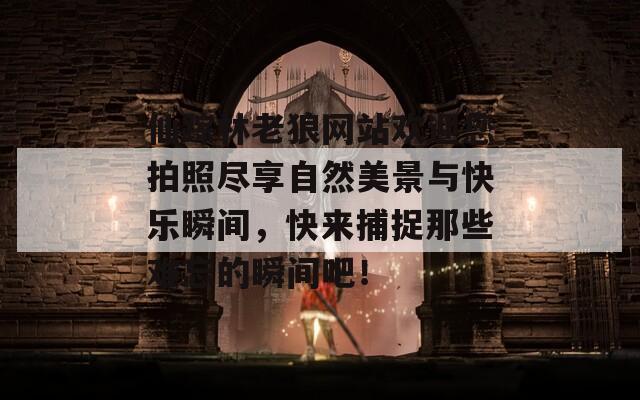 仙踪林老狼网站欢迎您拍照尽享自然美景与快乐瞬间，快来捕捉那些难忘的瞬间吧！