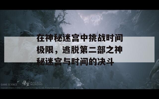 在神秘迷宫中挑战时间极限，逃脱第二部之神秘迷宫与时间的决斗  第1张