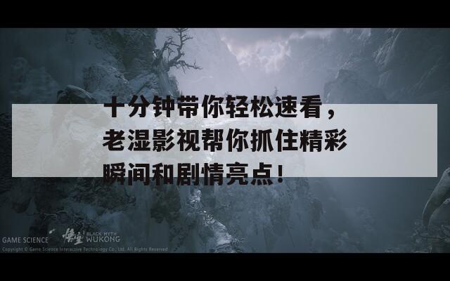 十分钟带你轻松速看，老湿影视帮你抓住精彩瞬间和剧情亮点！  第1张