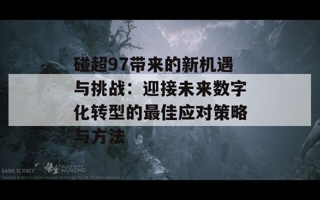 碰超97带来的新机遇与挑战：迎接未来数字化转型的最佳应对策略与方法  第1张