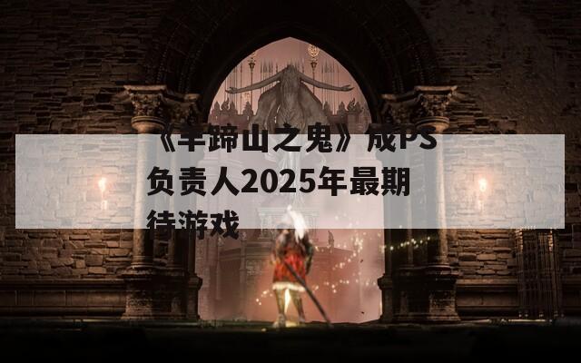 《羊蹄山之鬼》成PS负责人2025年最期待游戏