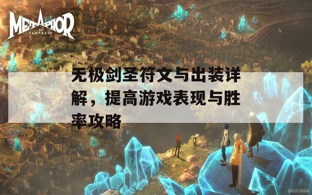 无极剑圣符文与出装详解，提高游戏表现与胜率攻略