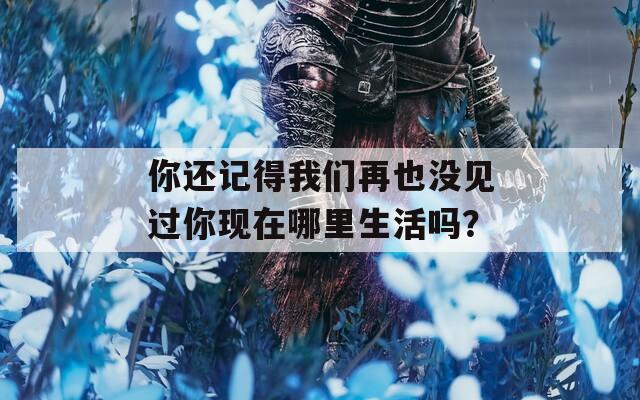 你还记得我们再也没见过你现在哪里生活吗？  第1张