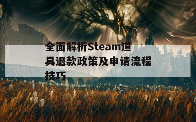 全面解析Steam道具退款政策及申请流程技巧