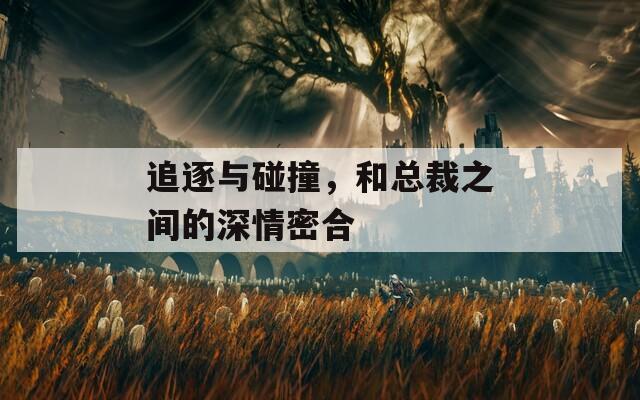 追逐与碰撞，和总裁之间的深情密合