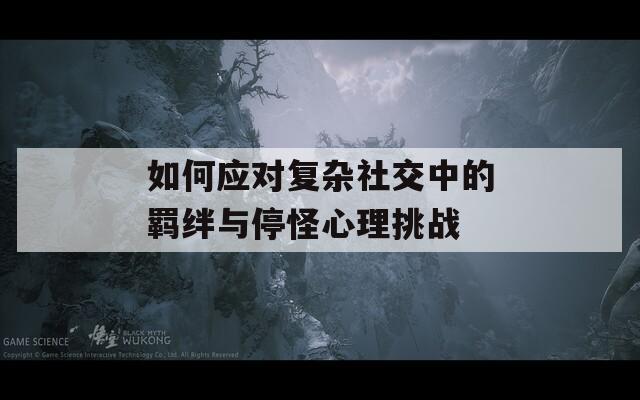 如何应对复杂社交中的羁绊与停怪心理挑战